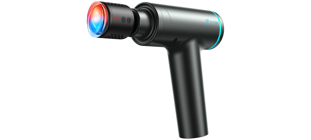 Flow Massagepistole. Testsieger Massagegun mit hoher Leistung